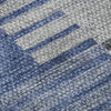 Piper Looms Mayfield Striped AMF687 Blue Machine Washable Area Rug Swatch Image