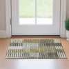 Piper Looms Mayfield Striped AMF687 Brown Machine Washable Area Rug Scatter Lifestyle Image Feature