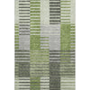 Piper Looms Mayfield Striped AMF687 Green Machine Washable Area Rug main image