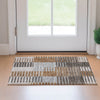 Piper Looms Mayfield Striped AMF687 Paprika Machine Washable Area Rug Scatter Lifestyle Image Feature
