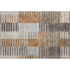 Piper Looms Mayfield Striped AMF687 Paprika Machine Washable Area Rug Scatter Main Image