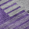 Piper Looms Mayfield Striped AMF687 Purple Machine Washable Area Rug Swatch Image