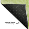 Piper Looms Mayfield Modern AMF688 Aloe Machine Washable Area Rug Backing Image