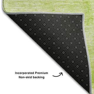 Piper Looms Mayfield Modern AMF688 Aloe Machine Washable Area Rug Backing Image