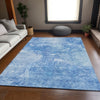 Piper Looms Mayfield Modern AMF688 Blue Machine Washable Area Rug Lifestyle Image Feature
