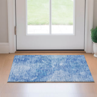 Piper Looms Mayfield Modern AMF688 Blue Machine Washable Area Rug Scatter Lifestyle Image Feature