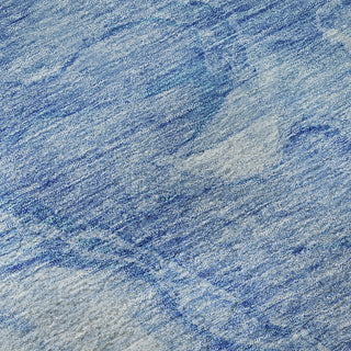 Piper Looms Mayfield Modern AMF688 Blue Machine Washable Area Rug Swatch Image