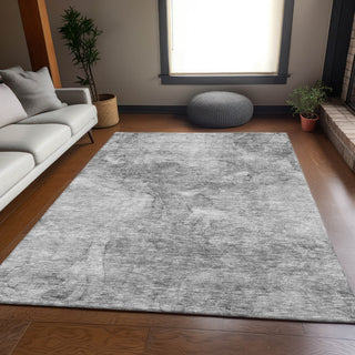 Piper Looms Mayfield Modern AMF688 Gray Machine Washable Area Rug Lifestyle Image Feature