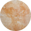 Piper Looms Mayfield Modern AMF688 Salmon Machine Washable Area Rug Round Main Image