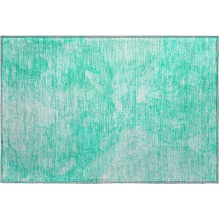 Piper Looms Mayfield Modern AMF688 Teal Machine Washable Area Rug Scatter Main Image