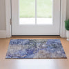 Piper Looms Mayfield Modern AMF689 Blue Machine Washable Area Rug Scatter Lifestyle Image Feature