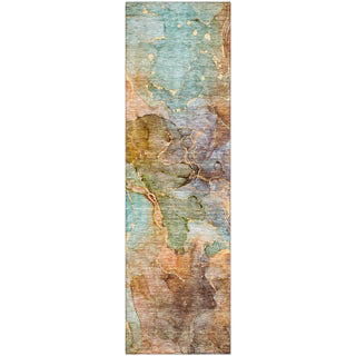 Piper Looms Mayfield Modern AMF689 Coral Machine Washable Area Rug Runner Main Image