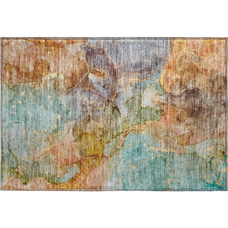 Piper Looms Mayfield Modern AMF689 Coral Machine Washable Area Rug Scatter Main Image