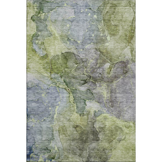 Piper Looms Mayfield Modern AMF689 Olive Machine Washable Area Rug main image