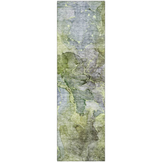Piper Looms Mayfield Modern AMF689 Olive Machine Washable Area Rug Runner Main Image