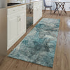 Piper Looms Mayfield Modern AMF689 Teal Machine Washable Area Rug Runner Lifestyle Image Feature
