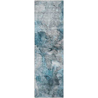 Piper Looms Mayfield Modern AMF689 Teal Machine Washable Area Rug Runner Main Image