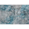 Piper Looms Mayfield Modern AMF689 Teal Machine Washable Area Rug Scatter Main Image
