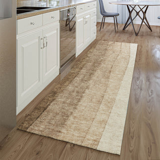 Piper Looms Mayfield Ombre AMF690 Brown Machine Washable Area Rug Runner Lifestyle Image Feature