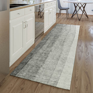 Piper Looms Mayfield Ombre AMF690 Gray Machine Washable Area Rug Runner Lifestyle Image Feature
