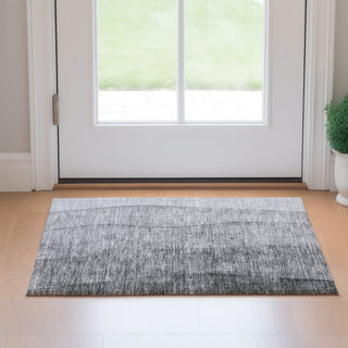 Piper Looms Mayfield Ombre AMF690 Gray Machine Washable Area Rug Scatter Lifestyle Image Feature