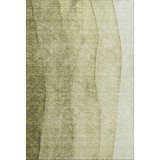 Piper Looms Mayfield Ombre AMF690 Olive Machine Washable Area Rug main image