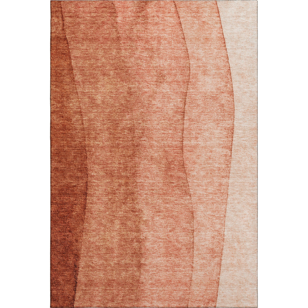Piper Looms Mayfield Ombre AMF690 Paprika Machine Washable Area Rug main image