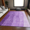 Piper Looms Mayfield Ombre AMF690 Purple Machine Washable Area Rug Lifestyle Image Feature
