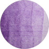 Piper Looms Mayfield Ombre AMF690 Purple Machine Washable Area Rug Round Main Image