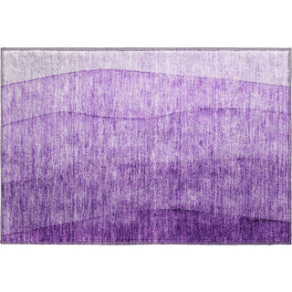 Piper Looms Mayfield Ombre AMF690 Purple Machine Washable Area Rug Scatter Main Image