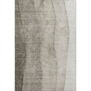Piper Looms Mayfield Ombre AMF690 Taupe Machine Washable Area Rug main image