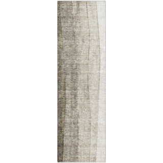 Piper Looms Mayfield Ombre AMF690 Taupe Machine Washable Area Rug Runner Main Image