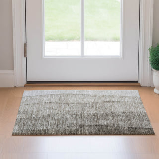 Piper Looms Mayfield Ombre AMF690 Taupe Machine Washable Area Rug Scatter Lifestyle Image Feature
