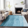 Piper Looms Mayfield Ombre AMF690 Teal Machine Washable Area Rug Lifestyle Image Feature
