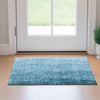 Piper Looms Mayfield Ombre AMF690 Teal Machine Washable Area Rug Scatter Lifestyle Image Feature