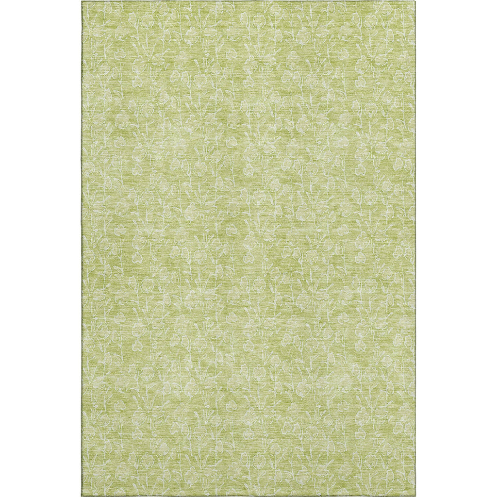 Piper Looms Mayfield Floral AMF691 Aloe Machine Washable Area Rug main image
