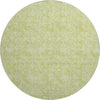 Piper Looms Mayfield Floral AMF691 Aloe Machine Washable Area Rug Round Main Image