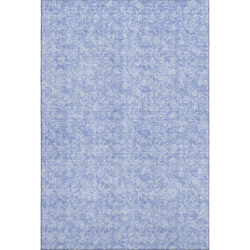 Piper Looms Mayfield Floral AMF691 Denim Machine Washable Area Rug main image