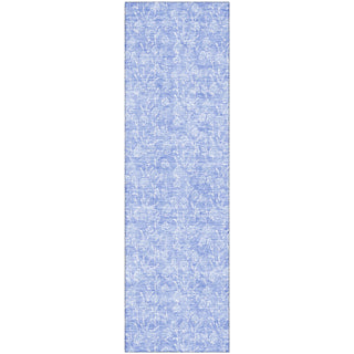 Piper Looms Mayfield Floral AMF691 Denim Machine Washable Area Rug Runner Main Image