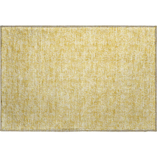 Piper Looms Mayfield Floral AMF691 Gold Machine Washable Area Rug Scatter Main Image
