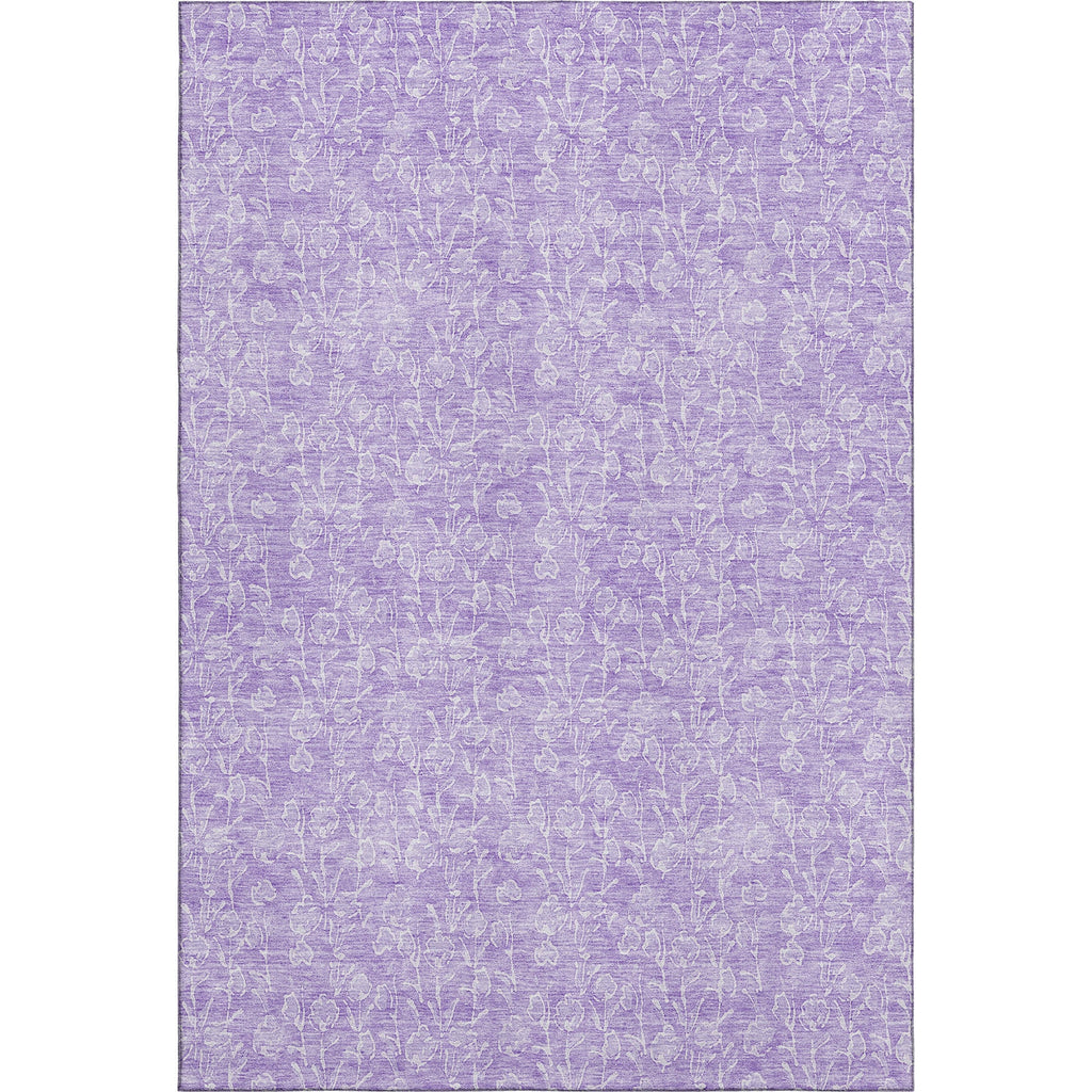Piper Looms Mayfield Floral AMF691 Lilac Machine Washable Area Rug main image