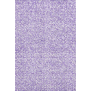 Piper Looms Mayfield Floral AMF691 Lilac Machine Washable Area Rug main image