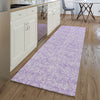 Piper Looms Mayfield Floral AMF691 Lilac Machine Washable Area Rug Runner Lifestyle Image Feature