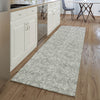 Piper Looms Mayfield Floral AMF691 Silver Machine Washable Area Rug Runner Lifestyle Image Feature