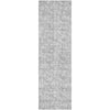 Piper Looms Mayfield Floral AMF691 Silver Machine Washable Area Rug Runner Main Image