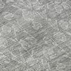Piper Looms Mayfield Floral AMF691 Silver Machine Washable Area Rug Swatch Image