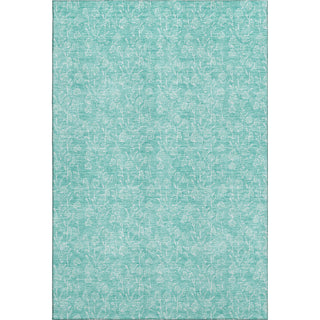 Piper Looms Mayfield Floral AMF691 Teal Machine Washable Area Rug main image