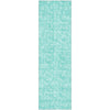 Piper Looms Mayfield Floral AMF691 Teal Machine Washable Area Rug Runner Main Image
