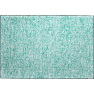 Piper Looms Mayfield Floral AMF691 Teal Machine Washable Area Rug Scatter Main Image