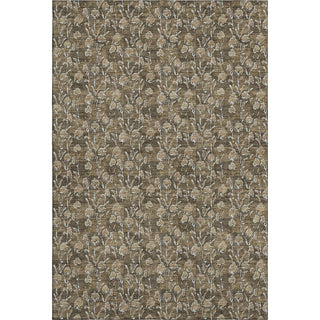Piper Looms Mayfield Floral AMF692 Brown Machine Washable Area Rug main image